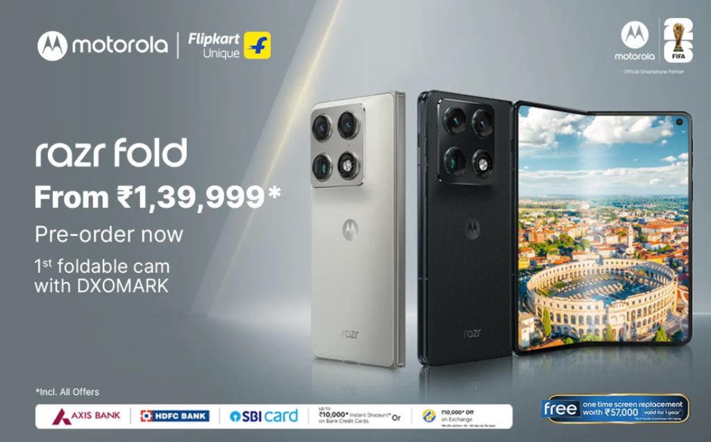 Motorola Razr Fold India Launch Offers