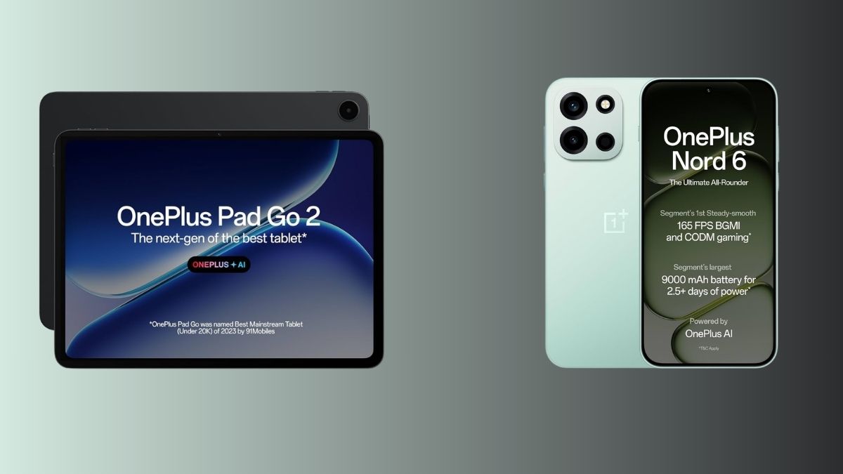 OnePlus Pad Go 2 and OnePlus Nord 6