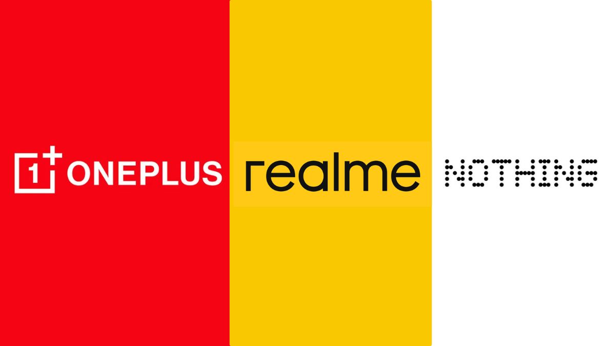 OnePlus, realme and Nothing