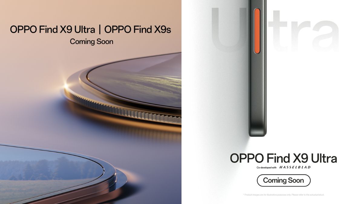 Oppo Find X9s and Oppo Find X9 Ultra