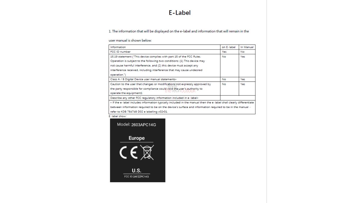 Poco C Pad Spotted on FCC