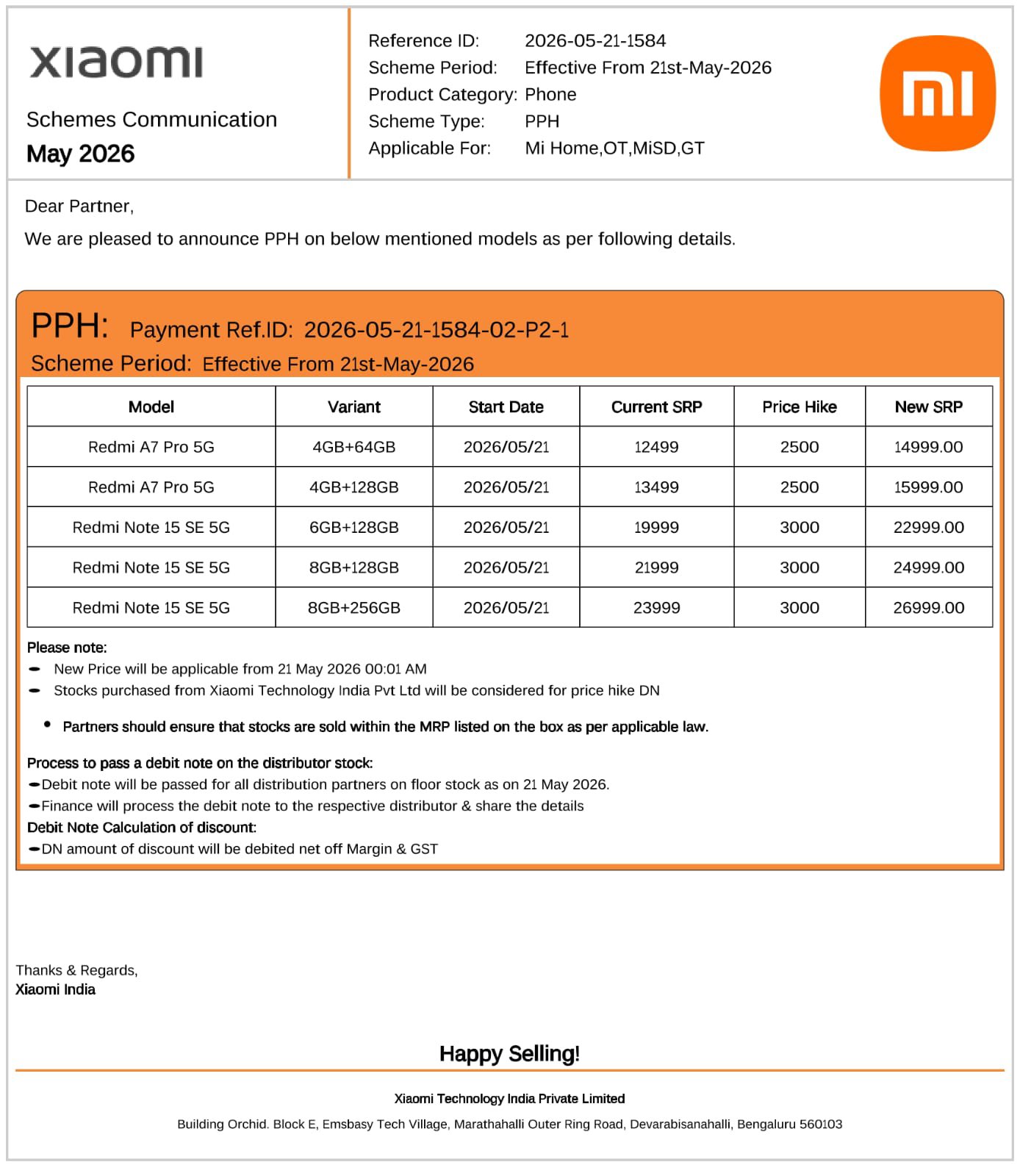 Redmi Devices May Price Hike