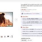 Sony BRAVIA 7II True RGB Series 165 cm (65 Inch) TV - ShopatSC