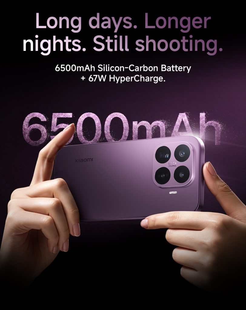 Xiaomi 17T Batery Specs