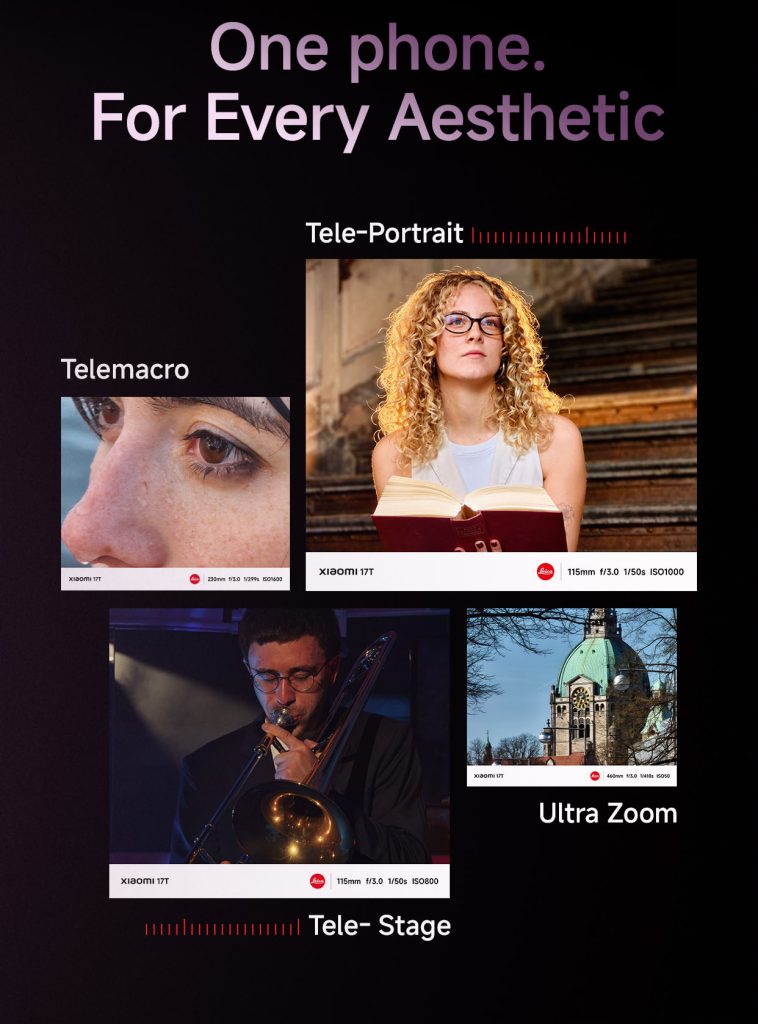 Xiaomi 17T Camera Specs