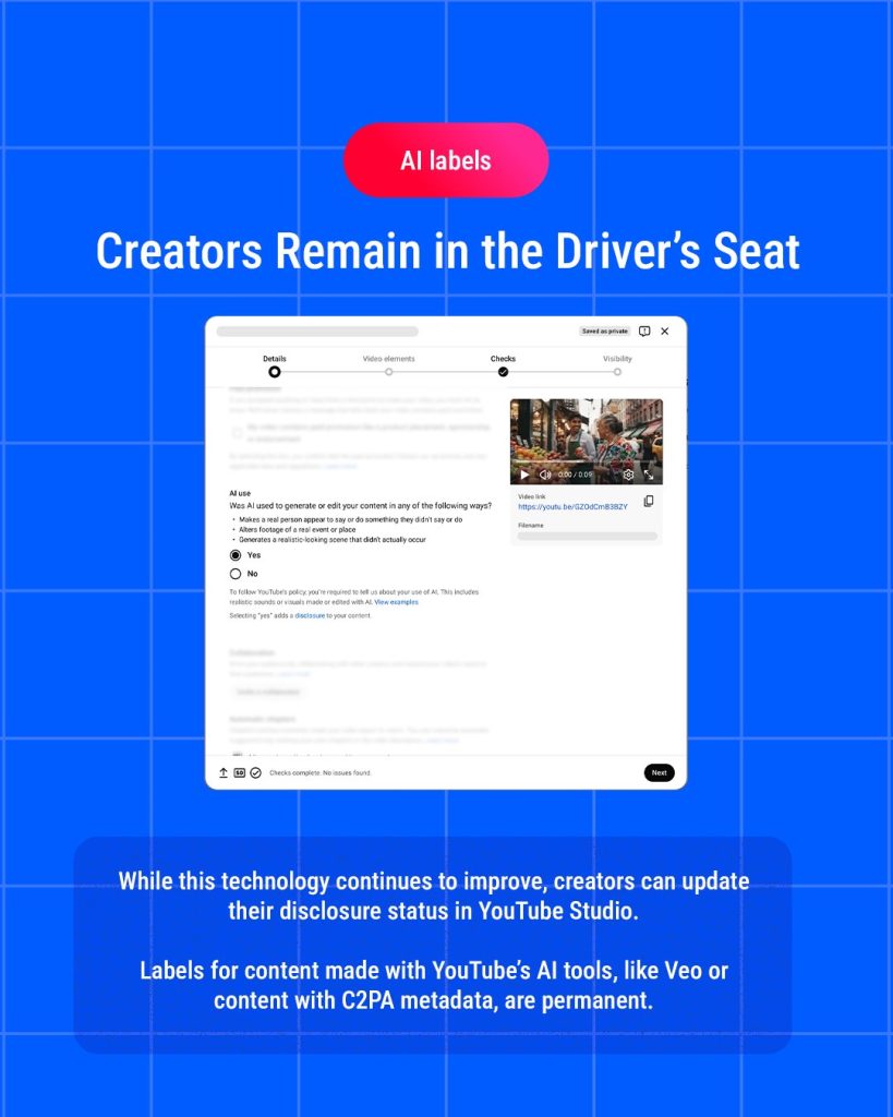 YouTube New AI Label1