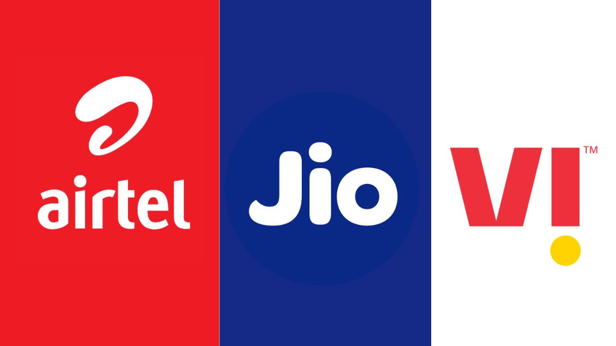 Airtel, Jio and Vodafone Idea