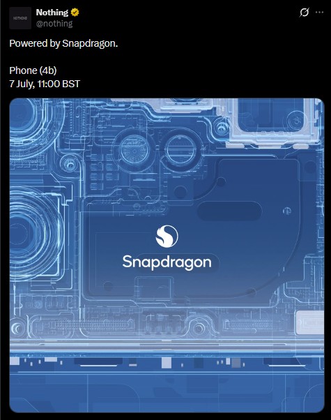 Nothing Phone (4b) - Snapdragon Chipset