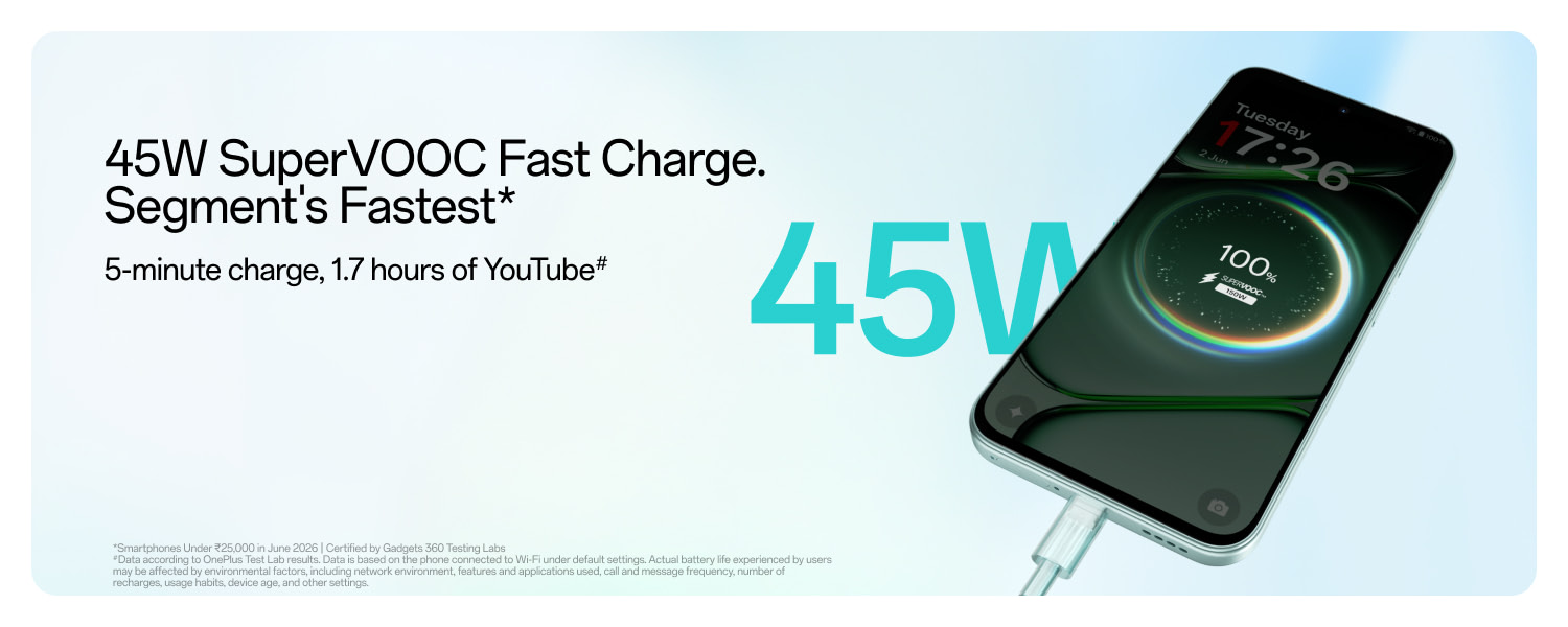 OnePlus N6 - Charging Specs