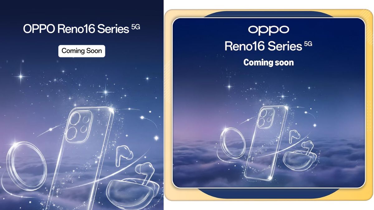 Oppo Reno 16 5G Series along with several gadgets teased to laucnh soon in India