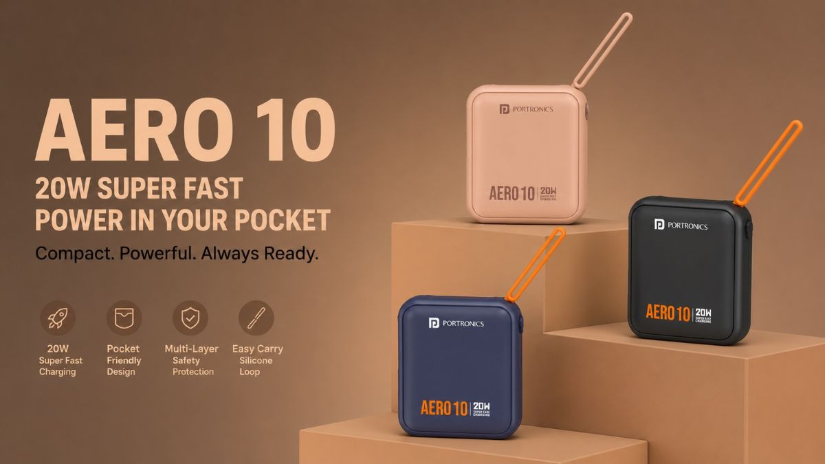 Portronics Aero 10 Power Bank