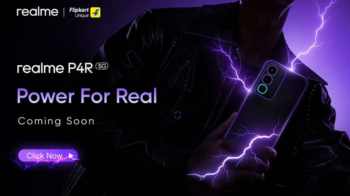 Realme P4R 5G - Design Teased