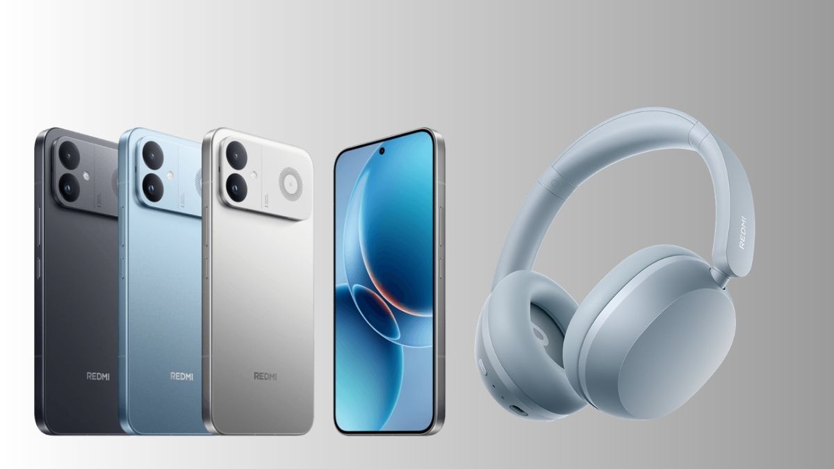 Redmi K90 Ultra and Redmi Over the ear headphones
