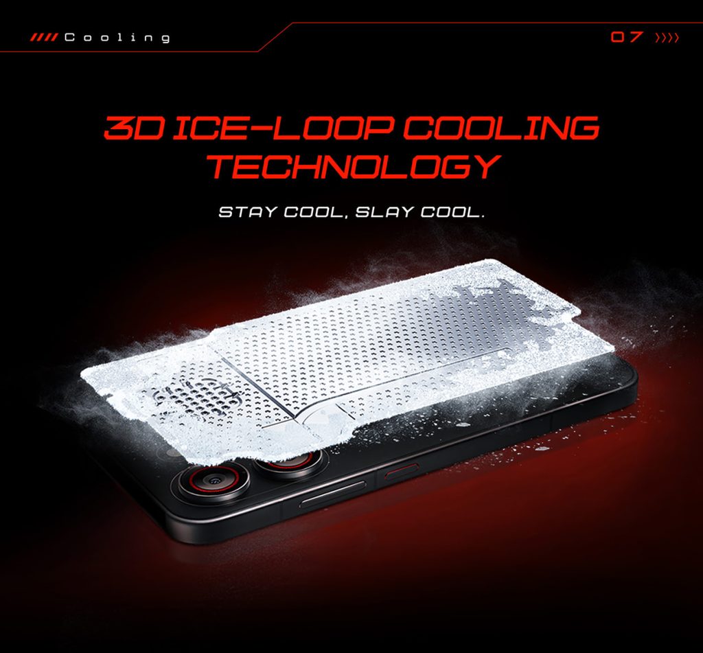 Redmi Turbo 5 -3D Ice Cooling Tech