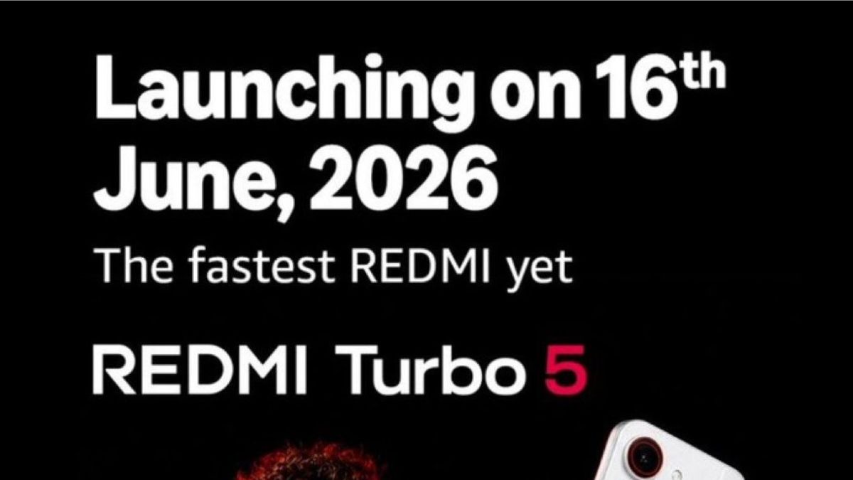 Redmi Turbo 5 -Launch Poster