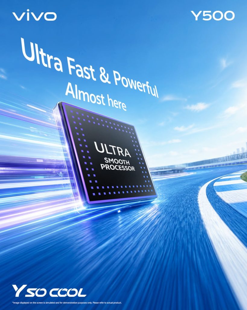 Vivo Y500 Ultra Smooth Processor