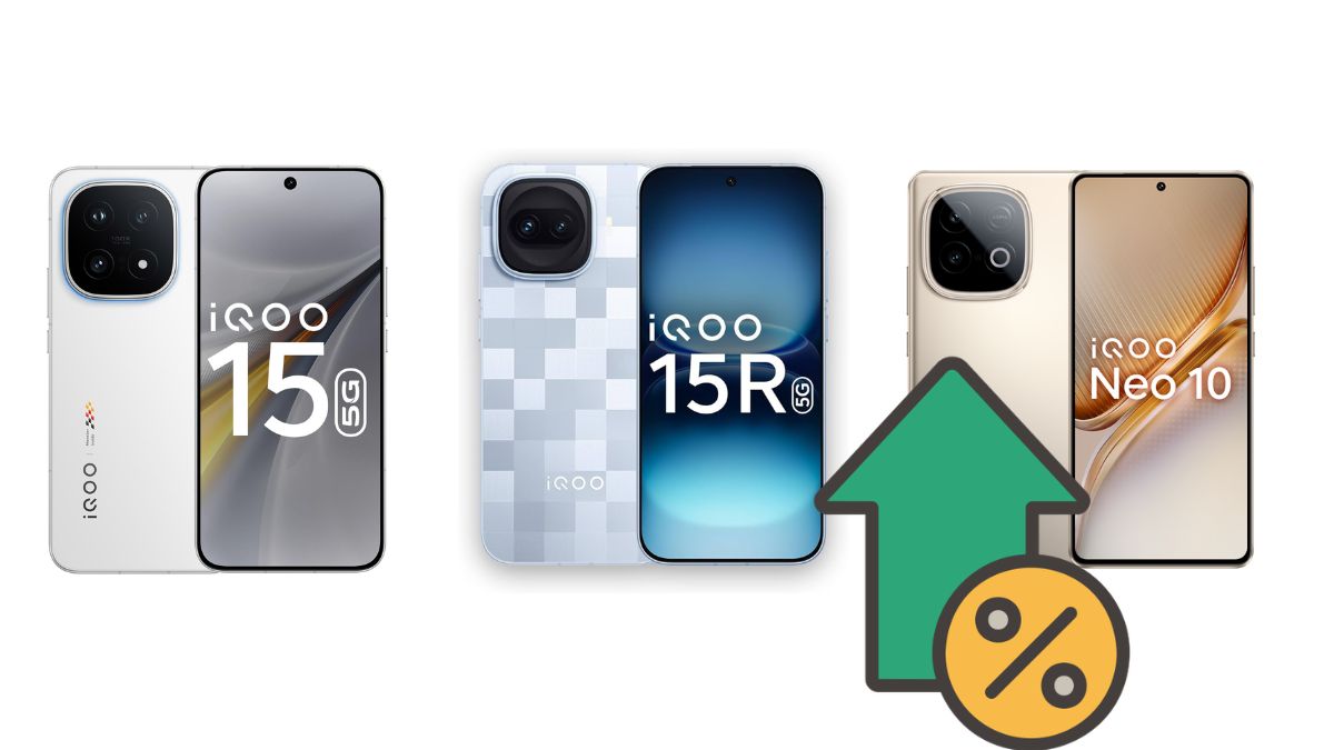 iQOO 15 15R and Neo 10 Price Hike