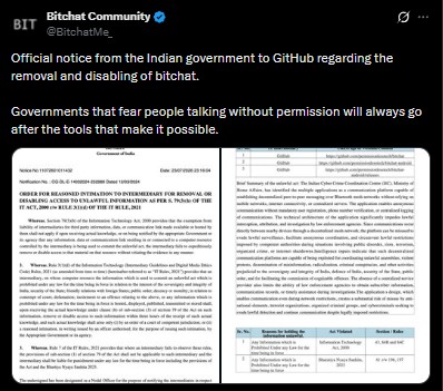BitChat Community on X