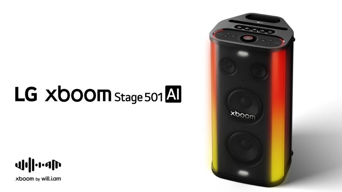 LG xboom Stage 501 Portable Bluetooth Party Speaker With AI Karaoke Master Launched in the US at $499.99