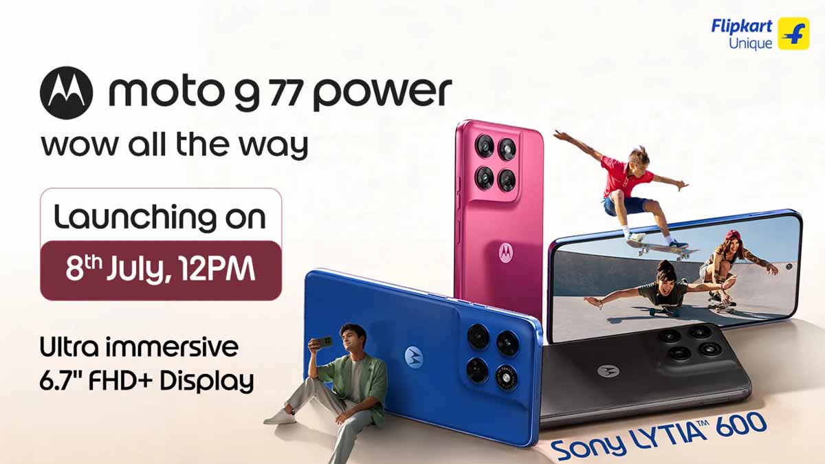 [Correction: Motorola Confirms Moto G77 Power India Launch on 8th July] Motorola India Teases New Smartphone, Earlier Expected to be Edge 70 Max