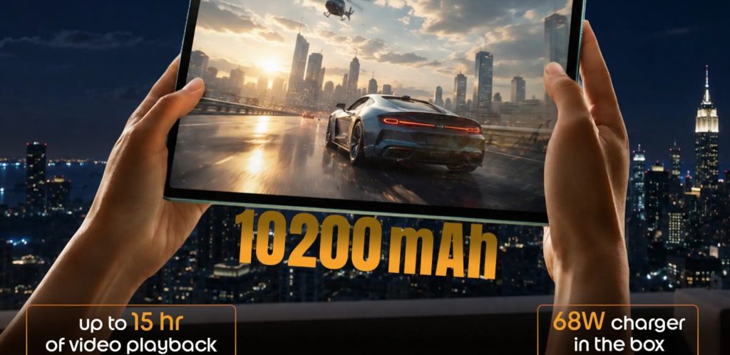 Moto Pad 70 Groove battery details