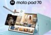 Moto Pad 70 confirmed to launch in India on 8th August; Major details revealed via Flipkart microsite