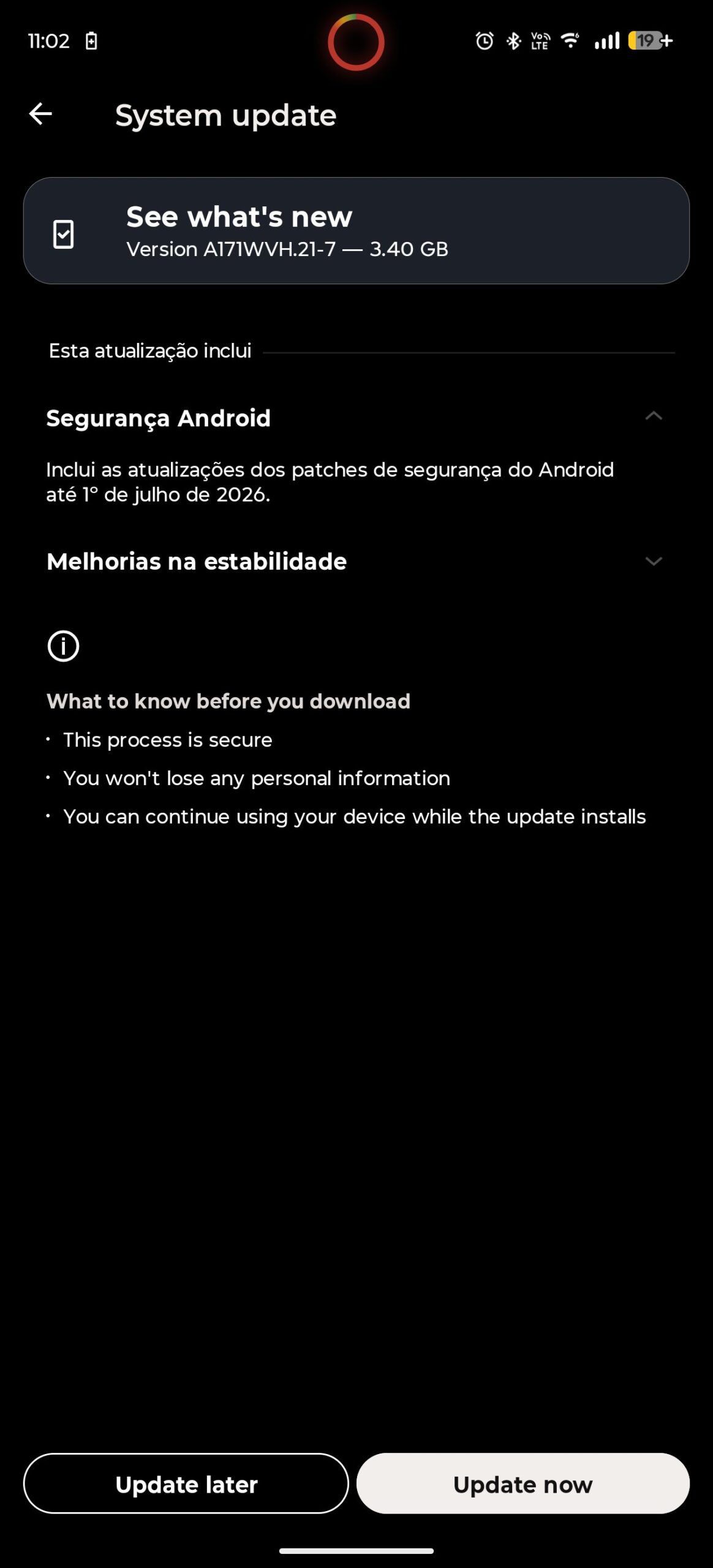 Motorola Signature - Android 17 Beta 2