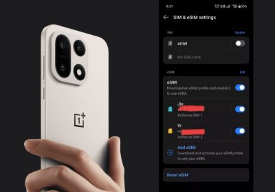 OnePlus 15 User Claims Dual eSIM Support Activated After Latest OxygenOS 16 Update; Official Confirmation Awaited