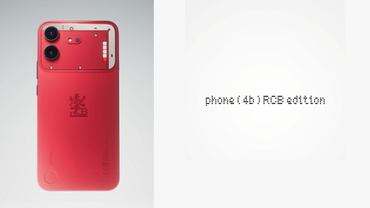Phone (4b) RCB Edition