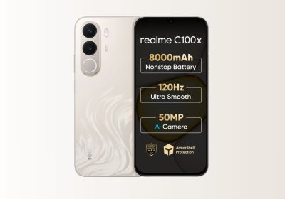 Realme C100x Launched in India With 8,000mAh Battery, 120Hz Display and Pulse Light; Special Launch Price Set at INR 14,499
