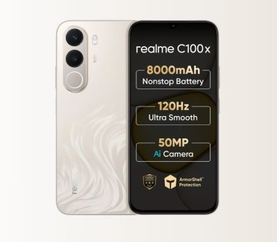 Realme C100x Launched in India With 8,000mAh Battery, 120Hz Display and Pulse Light; Special Launch Price Set at INR 14,499