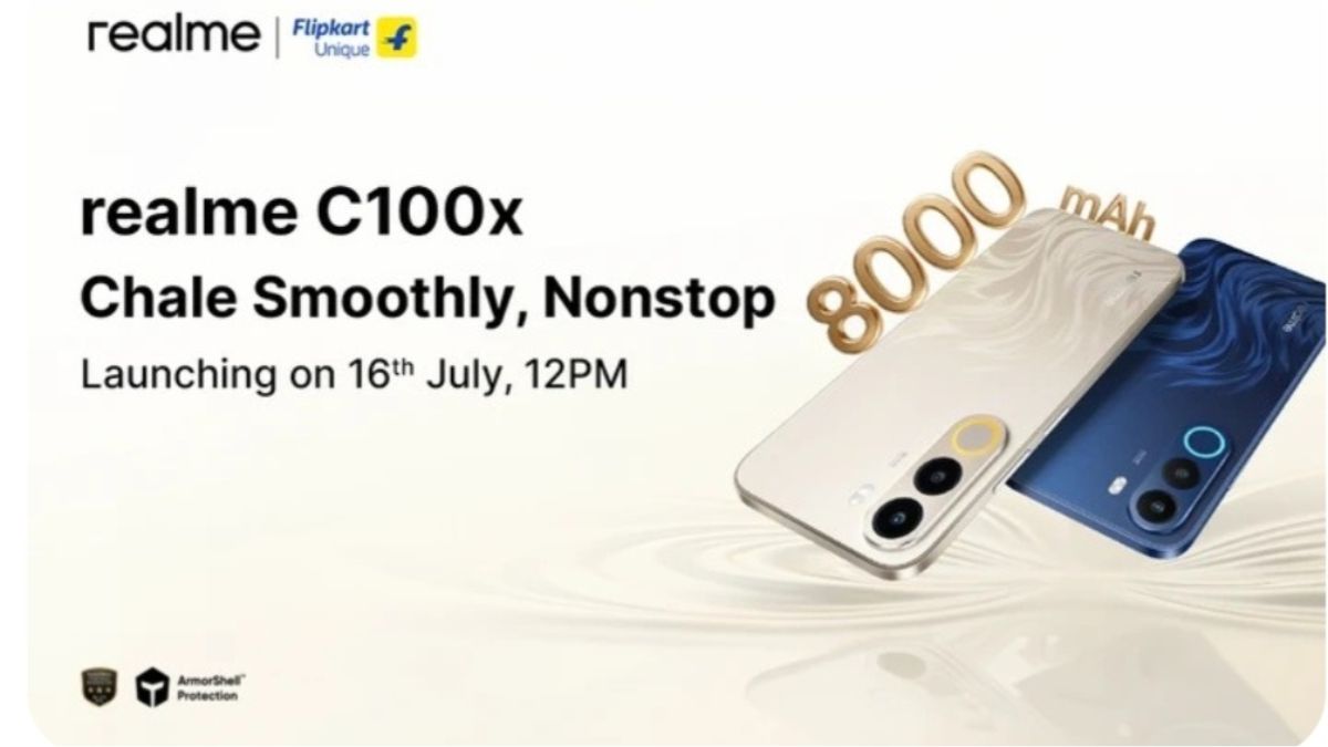 Realme C100x launching in India on 16th July; Key details revealed via Flipkart microsite