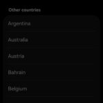 Samsung Wallet Select Country