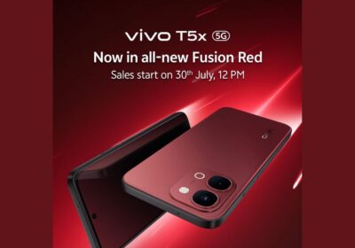 Vivo T5x 5G’s New Fusion Red Colour Option Confirmed to Launch in India on July 30th