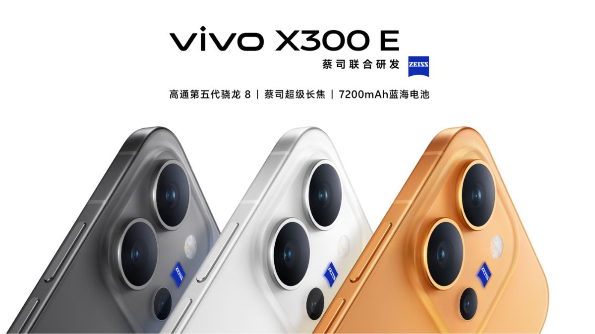 Vivo X300 E Launched in China with 6.59″ 144Hz AMOLED Display, Snapdragon 8 Gen 5 and 7,200mAh Blue Ocean Battery with 90W Charging