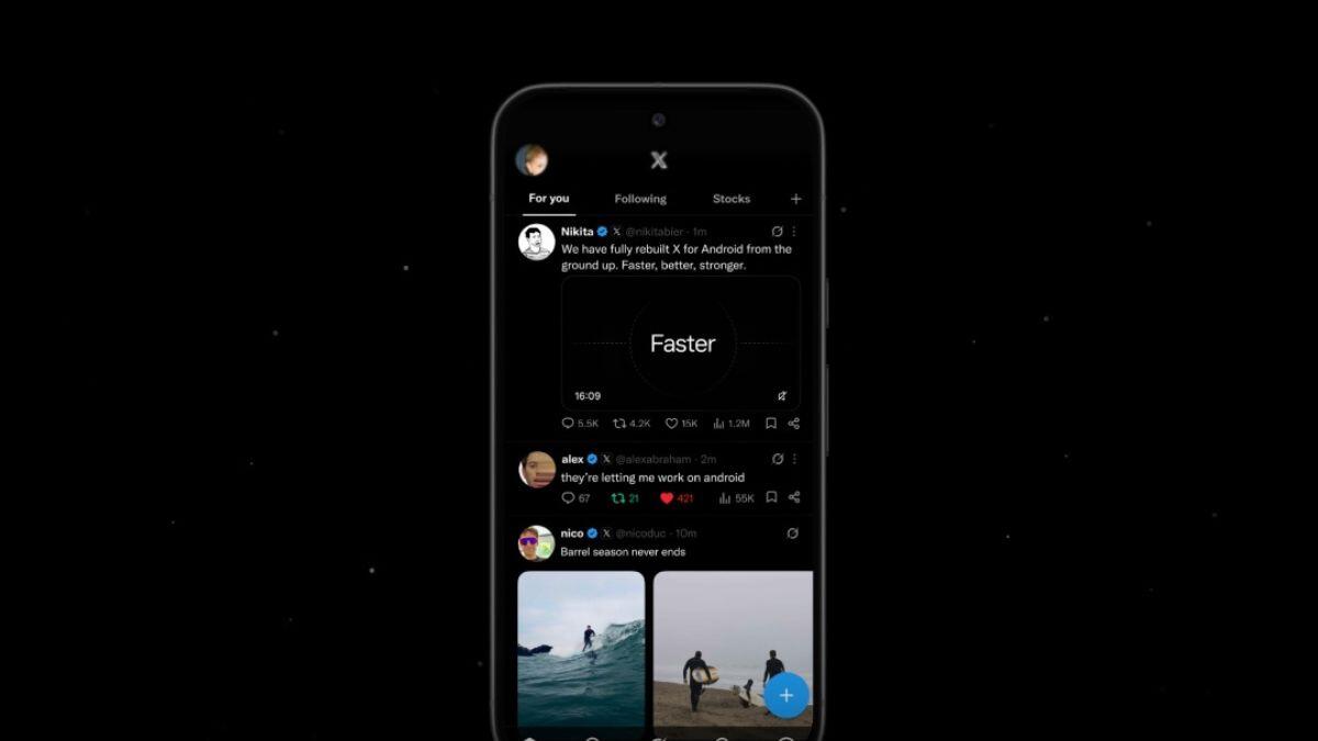 X launches fully rebuilt Android app; Said to be one of the largest engineering projects in the company’s history