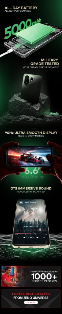 ZENO 100 Lite Specs