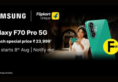 Samsung Galaxy F70 Pro 5G With Snapdragon 6 Gen 3 and 6,000mAh Battery Launched in India; Starts at INR 23,999