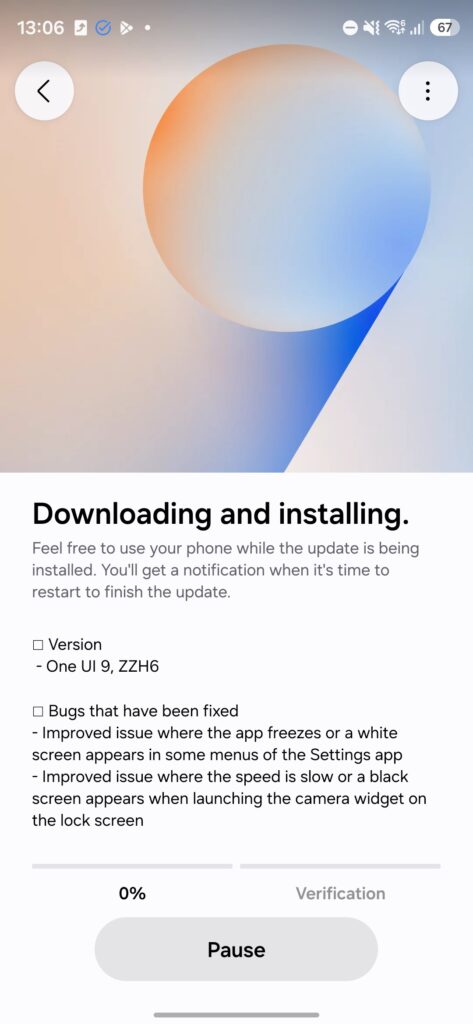 Galaxy S26 Ultra - One UI 9 Beta 5