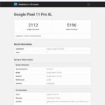 Google Pixel 11 Pro XL Geekbench