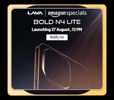 LAVA Bold N4 Lite Officially Confirmed to Launch in India on 27th August With MIL-STD-810H Certification