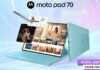 Moto Pad 70 With 12.1″ 2.5K Display, Dimensity 6400, 5G and 10,200mAh Battery Launched in India