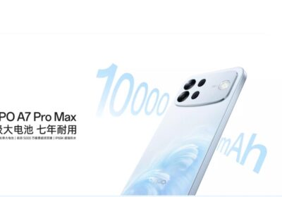 OPPO A7 Pro Max 5G With Snapdragon 4 Gen 5 SoC and 10,000mAh Battery Launched in China; Price Starts at CNY 2,199