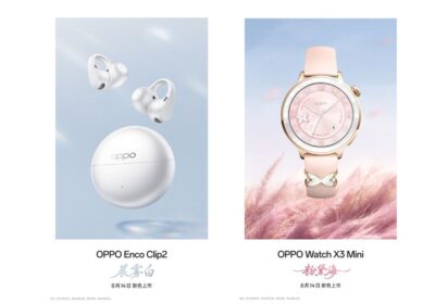 OPPO Enco Clip2 and Watch X3 Mini Get New OPPO × HEFANG Collaboration Colour Variants