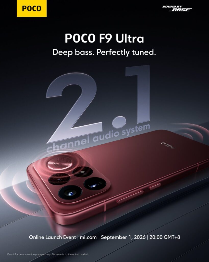 POCO F9 Series - Sound by BOSE