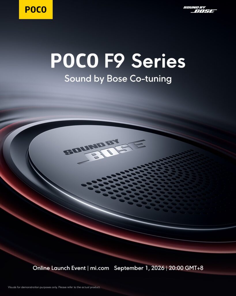 POCO F9 Series - Sound by BOSE