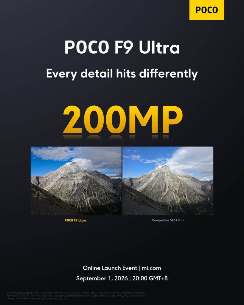 POCO F9 Ultra - Camera