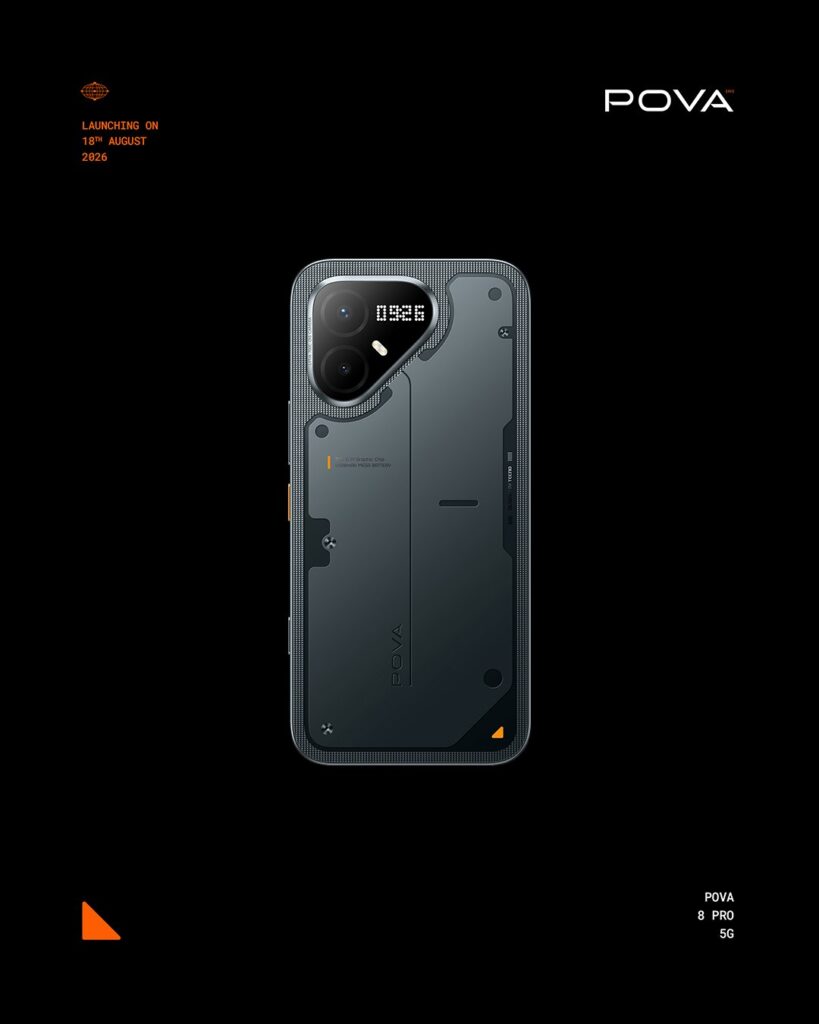 POVA 8 Pro - Greyish Blue