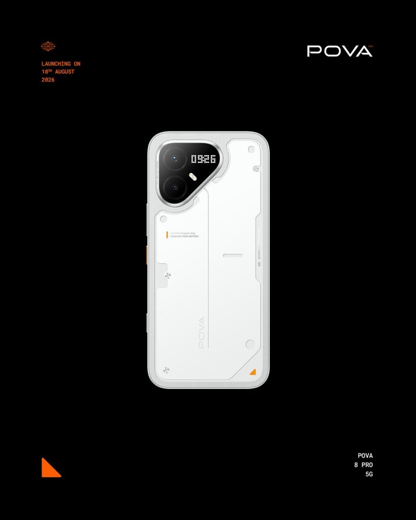 POVA 8 Pro - White