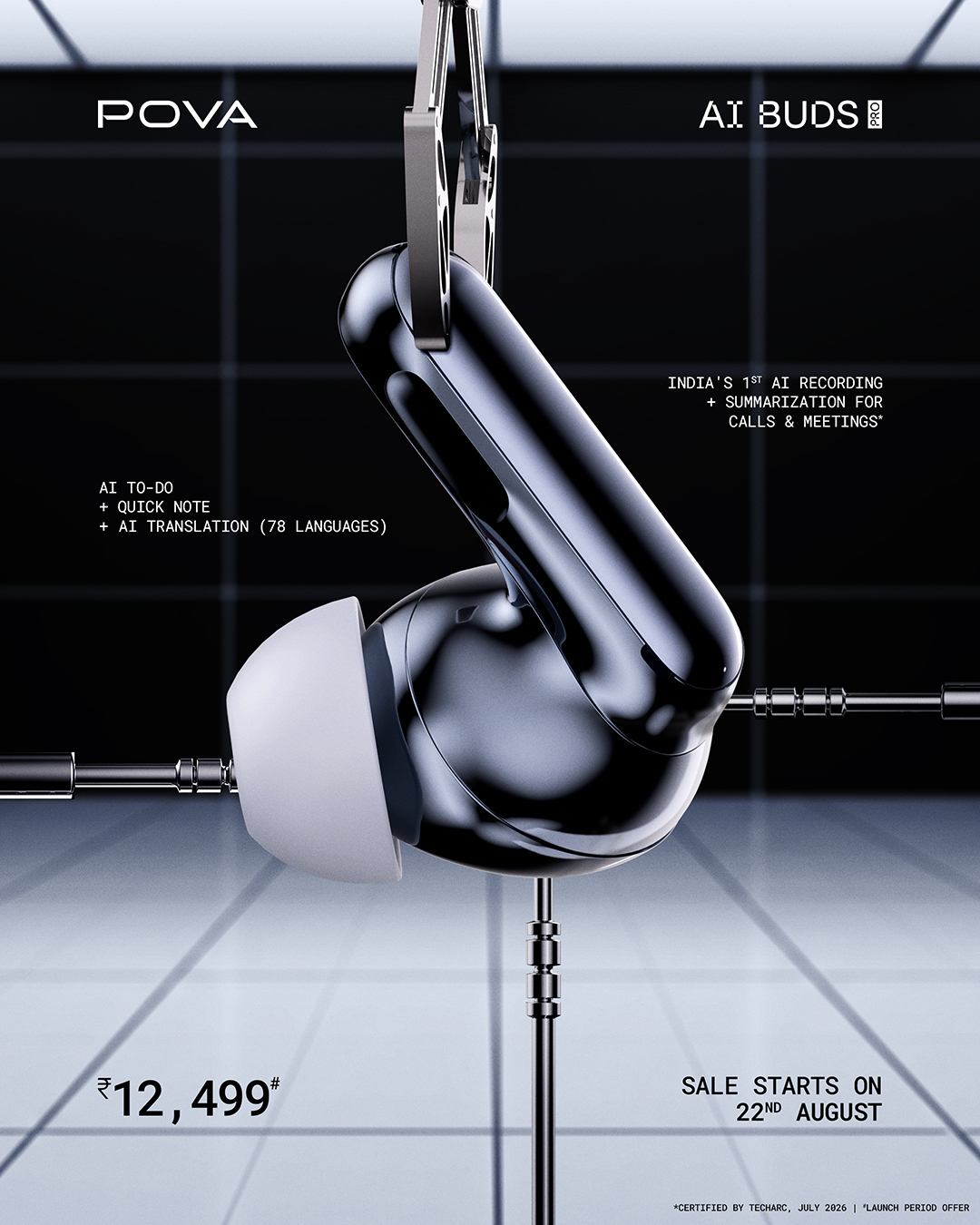 POVA AI BUDS PRO - Sale Price